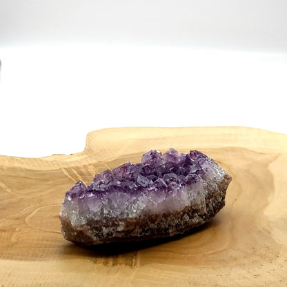 DRUSE MOYENNE N°121 EN CRISTAUX AMÉTHYSTE - PIERRE UNIQUE & ARTISANALE