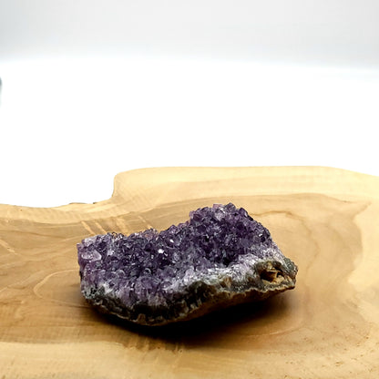 DRUSE MOYENNE N°112 EN CRISTAUX AMÉTHYSTE - PIERRE UNIQUE & ARTISANALE