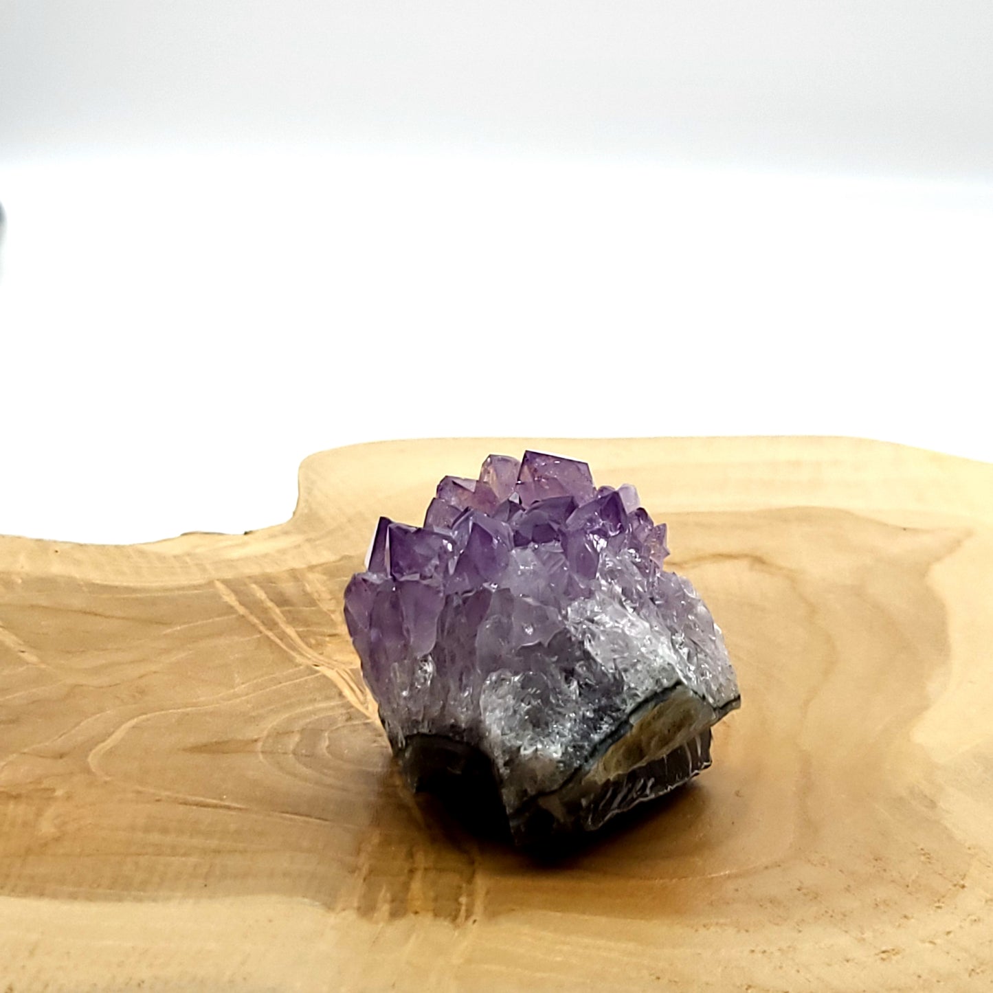 DRUSE MOYENNE N°125 EN CRISTAUX AMÉTHYSTE - PIERRE UNIQUE & ARTISANALE