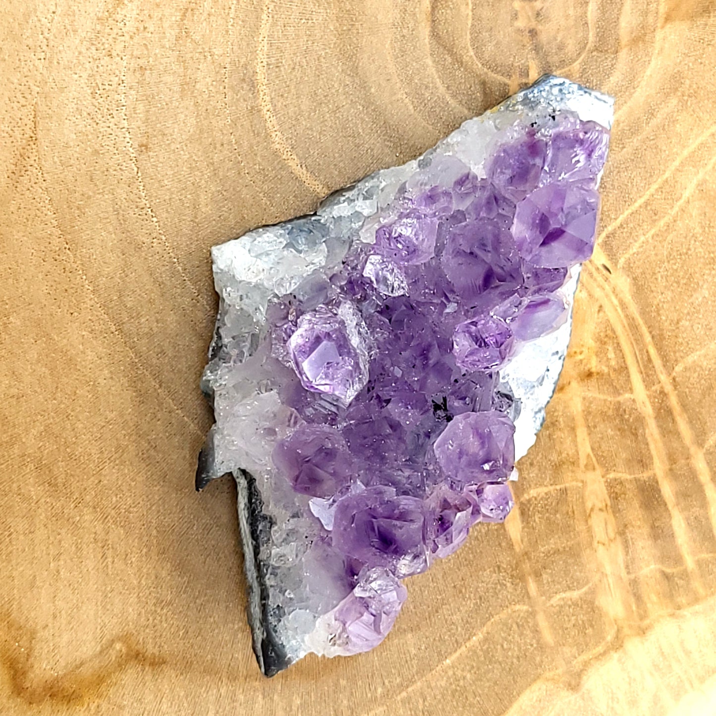 PETITE DRUSE N°116 EN CRISTAUX AMÉTHYSTE - PIERRE UNIQUE & ARTISANALE