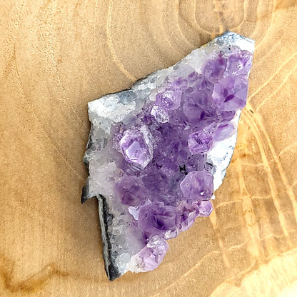 PETITE DRUSE N°116 EN CRISTAUX AMÉTHYSTE - PIERRE UNIQUE & ARTISANALE