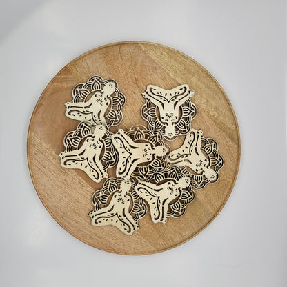 BOUDDHAS EN DESSOUS DE VERRES + DÉCORATION - ARTISANAUX, UNIQUES & ORIGINAUX