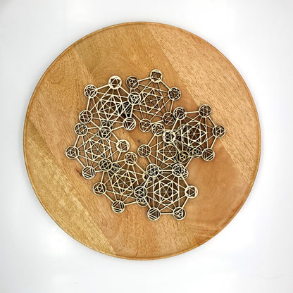 METATRON EN DESSOUS DE VERRES + STATIONS DE RECHARGE DE PIERRES - ARTISANAUX, UNIQUES & ORIGINAUX