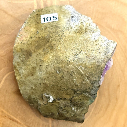 DRUSE MOYENNE N°105 EN CRISTAUX AMÉTHYSTE - PIERRE UNIQUE & ARTISANALE