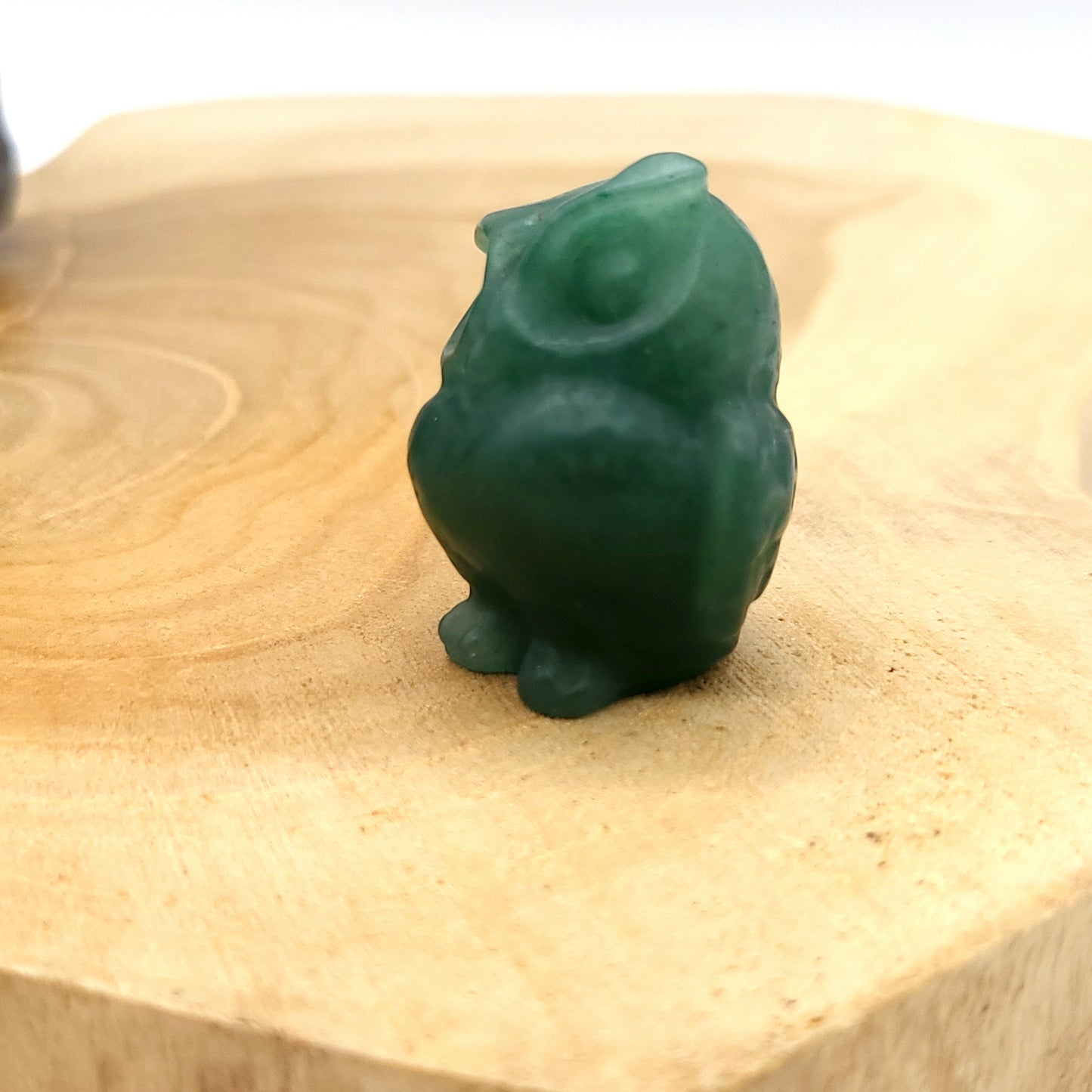 PETITS HIBOUX ANIMAUX EN PIERRES AU CHOIX - SCULPTURES UNIQUES & ARTISANALES