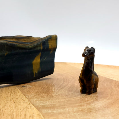 GIRAFES et GIRAFONS ANIMAUX EN PIERRES AU CHOIX - SCULPTURES UNIQUES & ARTISANALES