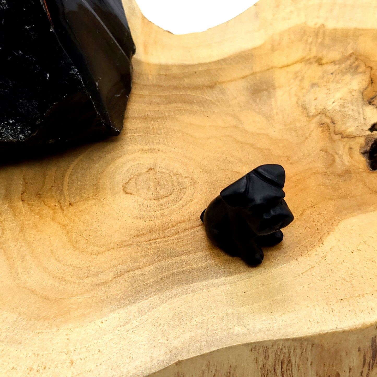 DIVERS PETITS CHIENS ANIMAUX EN PIERRES AU CHOIX - SCULPTURES UNIQUES & ARTISANALES