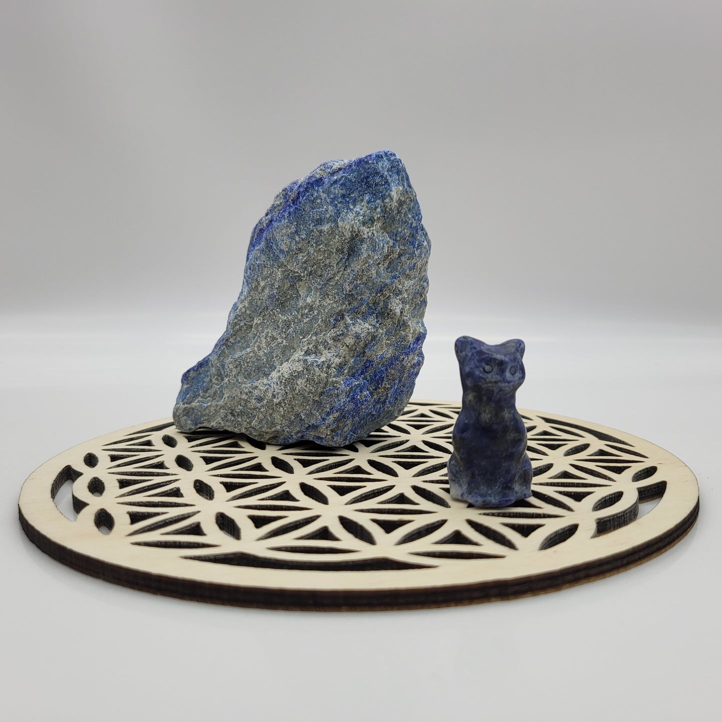 DIVERS PETITS CHATS ANIMAUX EN PIERRES AU CHOIX - SCULPTURES UNIQUES & ARTISANALES