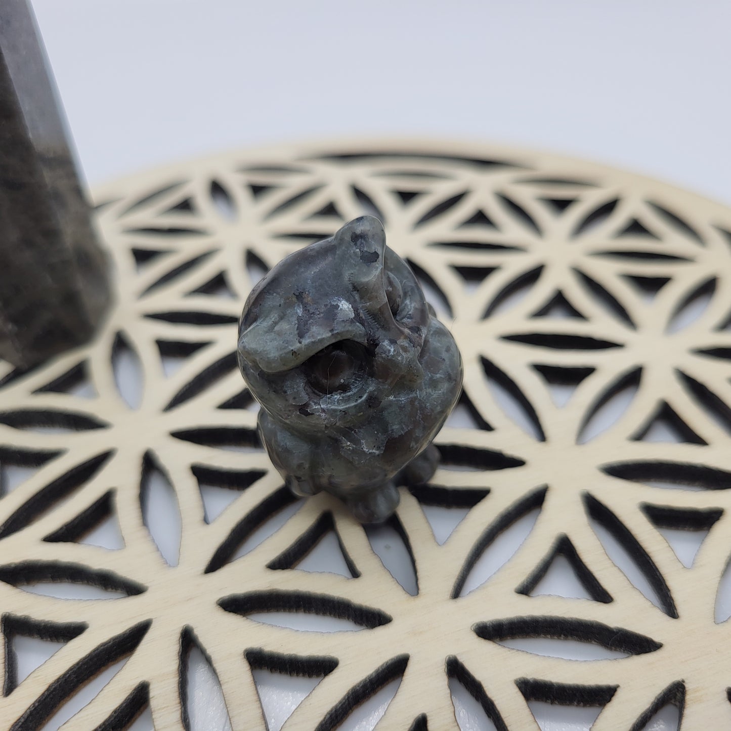 PETITS HIBOUX ANIMAUX EN PIERRES AU CHOIX - SCULPTURES UNIQUES & ARTISANALES