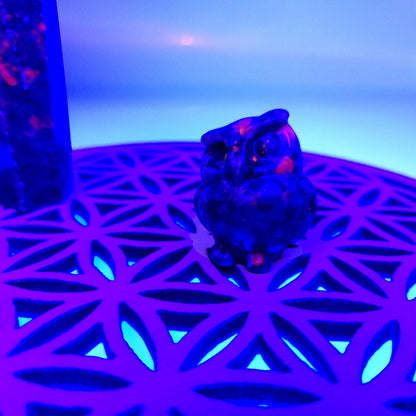 PETITS HIBOUX ANIMAUX EN PIERRES AU CHOIX - SCULPTURES UNIQUES & ARTISANALES