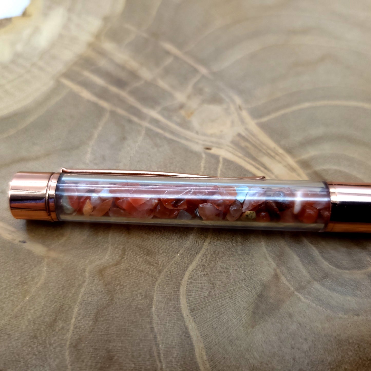 DIVERS STYLOS à BILLES EN PIERRES SEMI-PRÉCIEUSES (base métal doré...) - COULEURS & PIERRES AU CHOIX