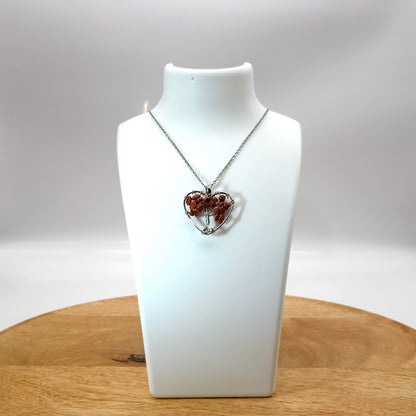 DIVERS COLLIERS + PENDENTIFS ARBRES DE VIE EN GRÈS SABLE DORÉ - BIJOUX FANTAISIES ARTISANAUX, UNIQUES & ORIGINAUX