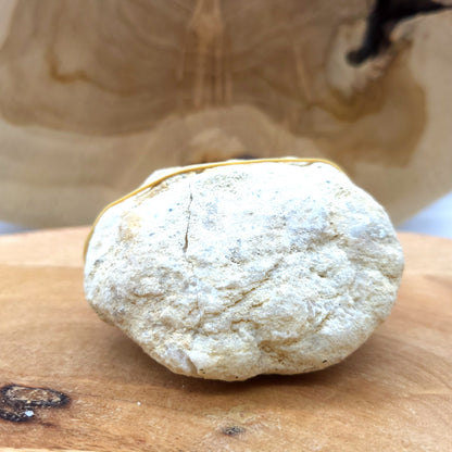 GÉODE UNIQUE N°127 EN PIERRE DE CRISTAL DE ROCHE