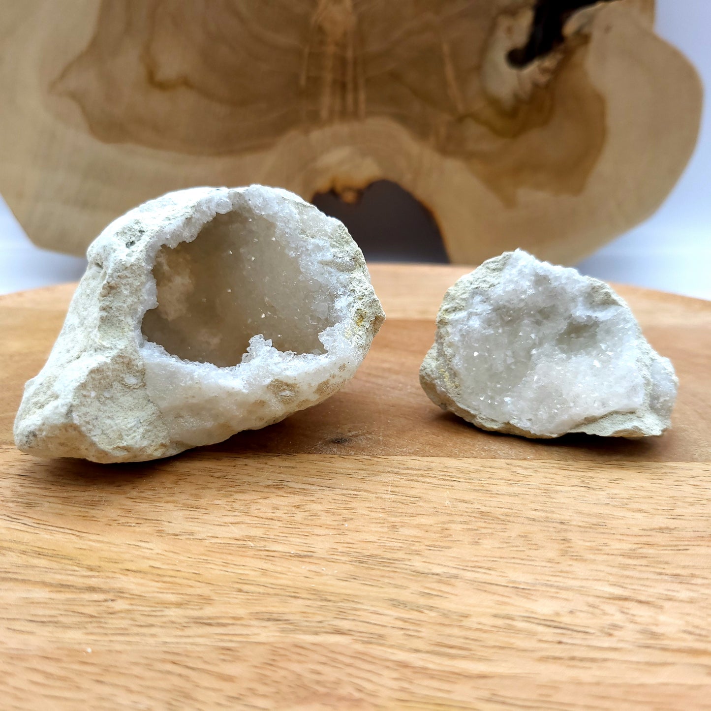 GÉODE UNIQUE N°134 EN PIERRE DE CRISTAL DE ROCHE