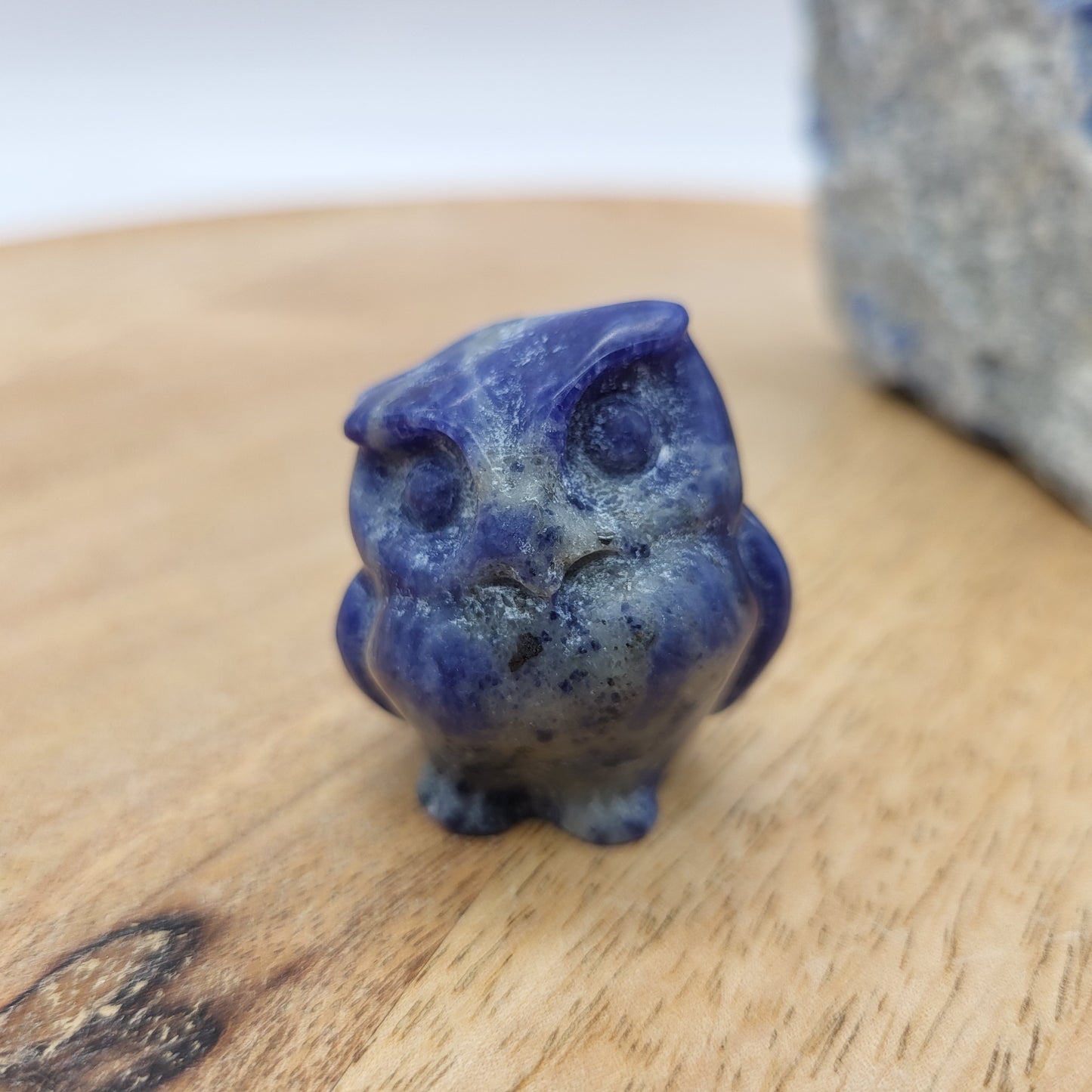 PETITS HIBOUX ANIMAUX EN PIERRES AU CHOIX - SCULPTURES UNIQUES & ARTISANALES