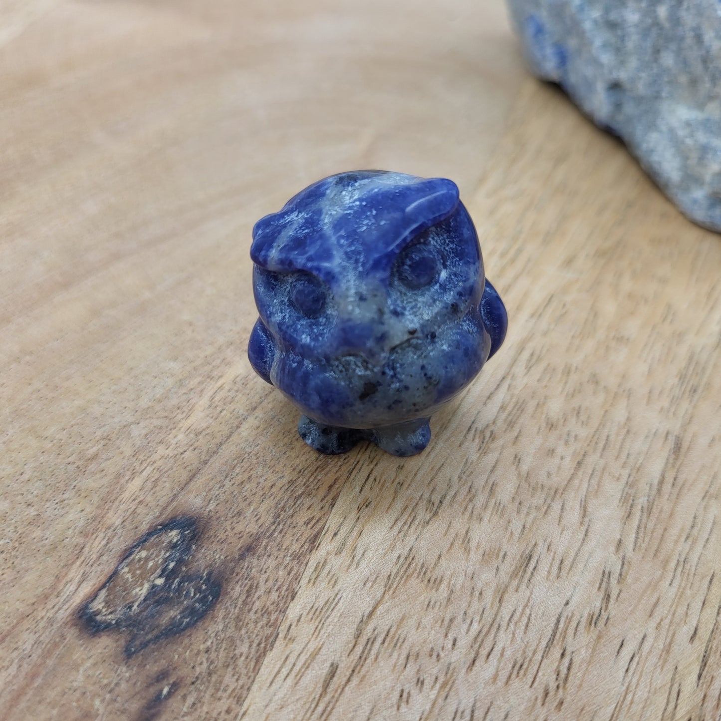 PETITS HIBOUX ANIMAUX EN PIERRES AU CHOIX - SCULPTURES UNIQUES & ARTISANALES