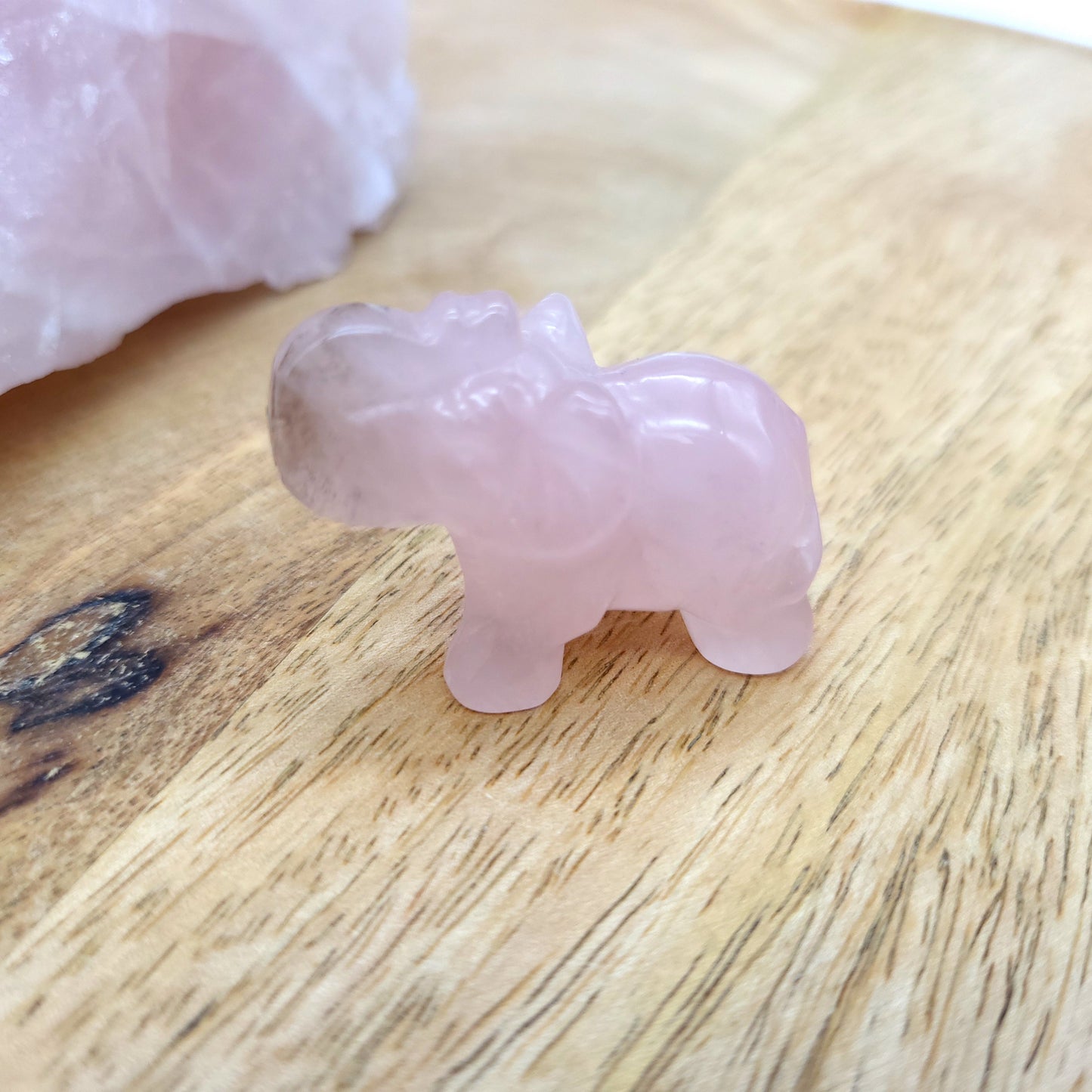 PETITS ÉLÉPHANTS ANIMAUX EN PIERRES AU CHOIX - SCULPTURES UNIQUES & ARTISANALES