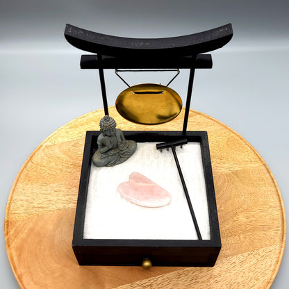 OUTIL de BEAUTÉ « GUA SHA » EN PIERRE QUARTZ ROSE - MASSAGE - ANTI-ÂGE - ARTISANAL ET UNIQUE