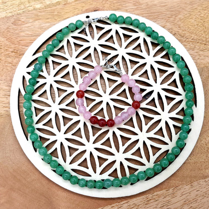 FLEURS DE VIE EN DESSOUS DE VERRES + STATION DE RECHARGE DE PIERRES + PURIFICATION - ARTISANAUX, UNIQUES & ORIGINAUX