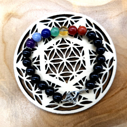 DÉCOS ÉTOILES À 6 BRANCHES + FLEURS DE VIE EN DESSOUS DE VERRES + STATIONS DE RECHARGE DE PIERRES - ARTISANAUX, UNIQUES & ORIGINAUX