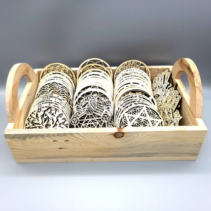 DÉCOS FLEURS DE LOTUS + BOUDDHAS EN DESSOUS DE VERRES - ARTISANAUX, UNIQUES & ORIGINAUX