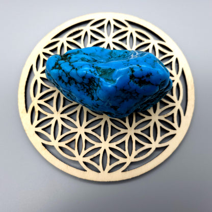 GRANDES STATIONS RECHARGE DE PIERRES 14 CM - 3 MODÈLES : FLEUR ET ARBRE DE VIE & METATRON EN BOIS - ARTISANALES, UNIQUES & ORIGINALES