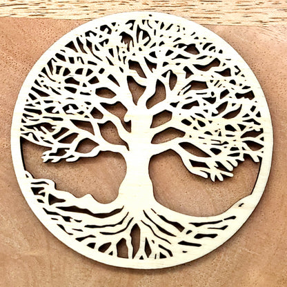 ARBRES DE VIE EN DESSOUS DE VERRES + STATIONS DE RECHARGE DE PIERRES - ARTISANAUX, UNIQUES & ORIGINAUX