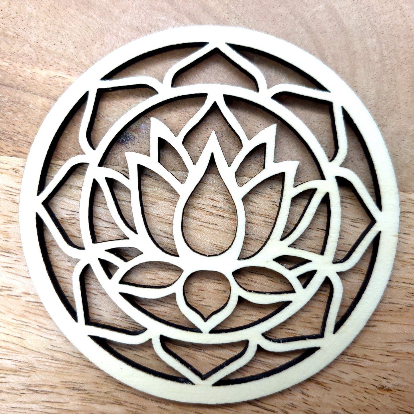 FLEURS DE LOTUS EN DESSOUS DE VERRES - ARTISANAUX, UNIQUES & ORIGINAUX