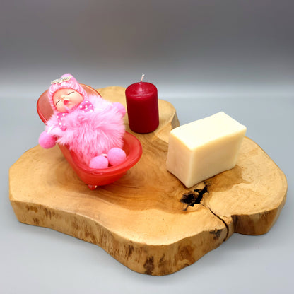 BAIGNOIRE SABOT Collection « EN TOUTE TRANSPARENCE » SUPPORT SAVONS en 3D - DIVERS MODÈLES UNIQUES, ORIGINAUX & ARTISANAUX