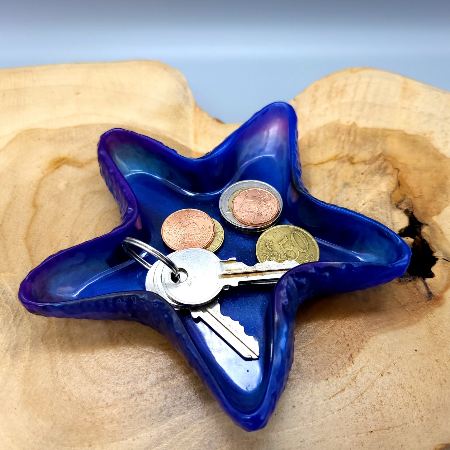 GRANDE DÉCO ÉTOILE DE MER 3D VIDE POCHES & SUPPORT À SAVONS EN RÉSINE - DIVERS MODÈLES UNIQUES, ORIGINAUX & ARTISANAUX