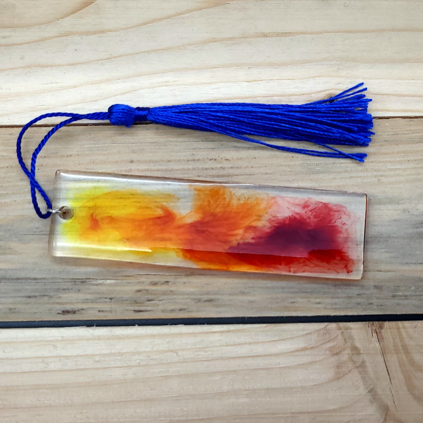 MARQUES PAGES EN PLAQUE RECTANGULAIRE + POMPON - DIVERS TAILLES & COLORIS UNIQUES, ARTISANAUX & ORIGINAUX