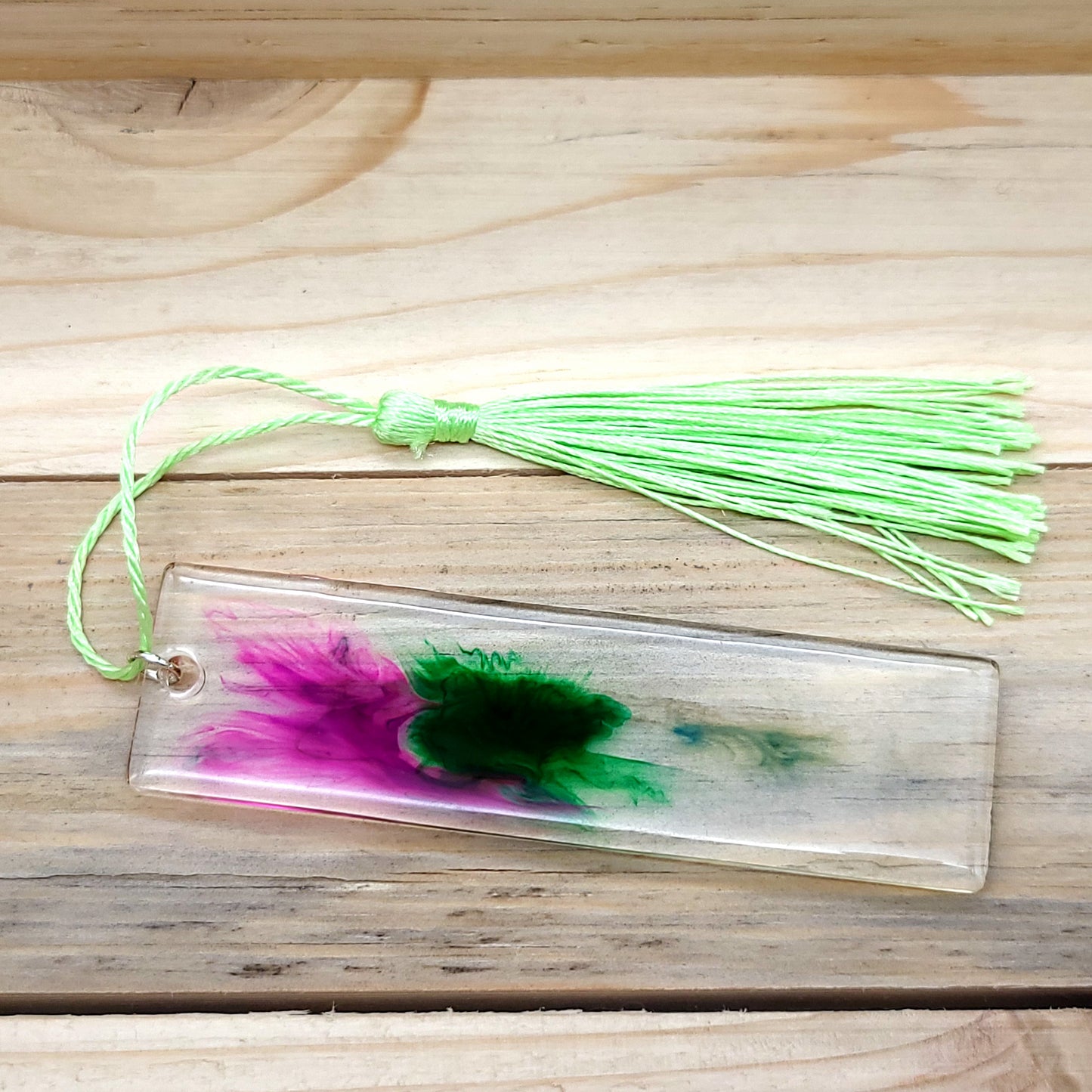 MARQUES PAGES EN PLAQUE RECTANGULAIRE + POMPON - DIVERS TAILLES & COLORIS UNIQUES, ARTISANAUX & ORIGINAUX