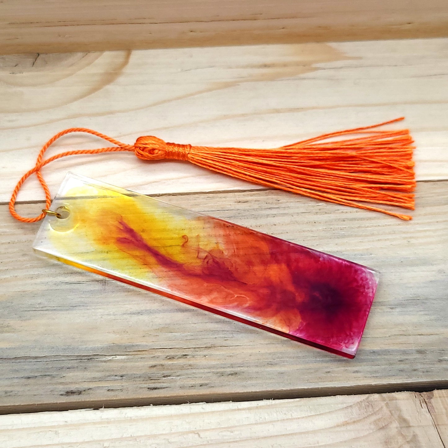 MARQUES PAGES EN PLAQUE RECTANGULAIRE + POMPON - DIVERS TAILLES & COLORIS UNIQUES, ARTISANAUX & ORIGINAUX