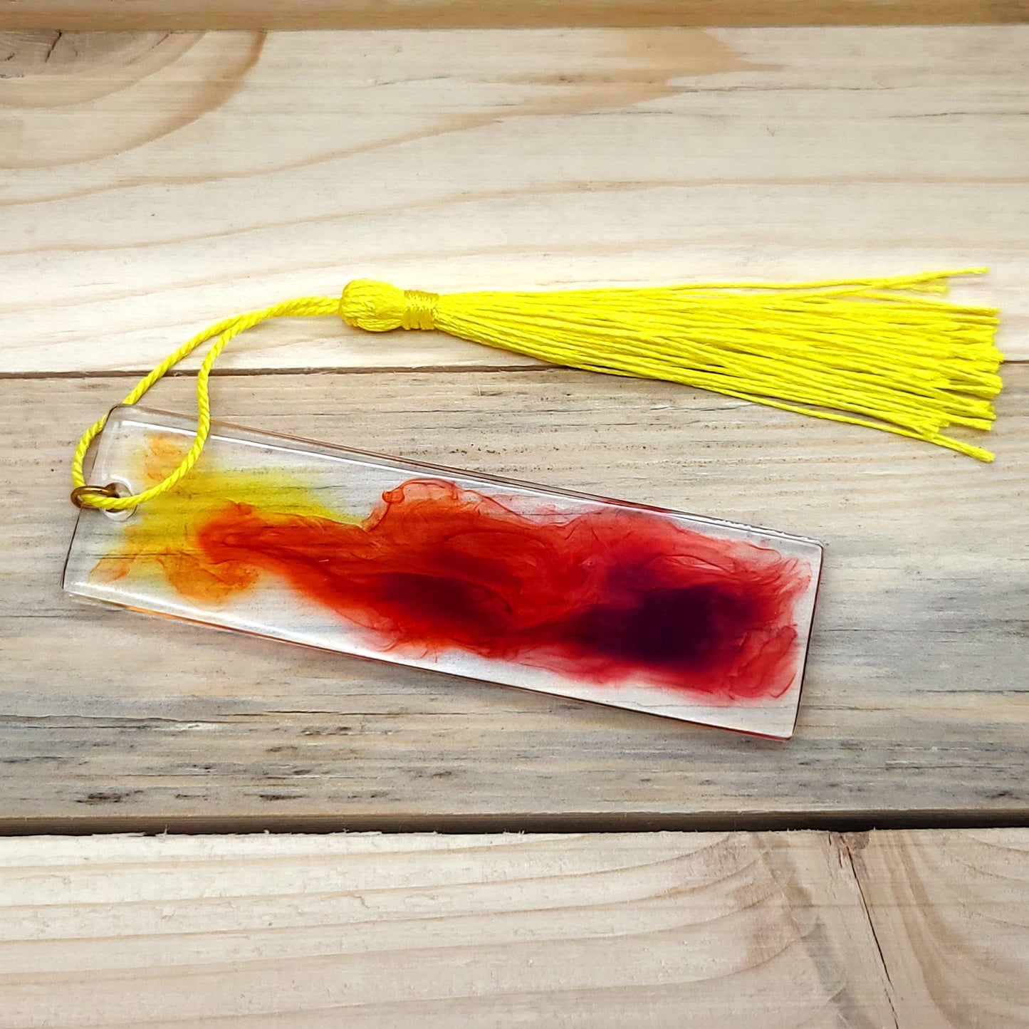 MARQUES PAGES EN PLAQUE RECTANGULAIRE + POMPON - DIVERS TAILLES & COLORIS UNIQUES, ARTISANAUX & ORIGINAUX