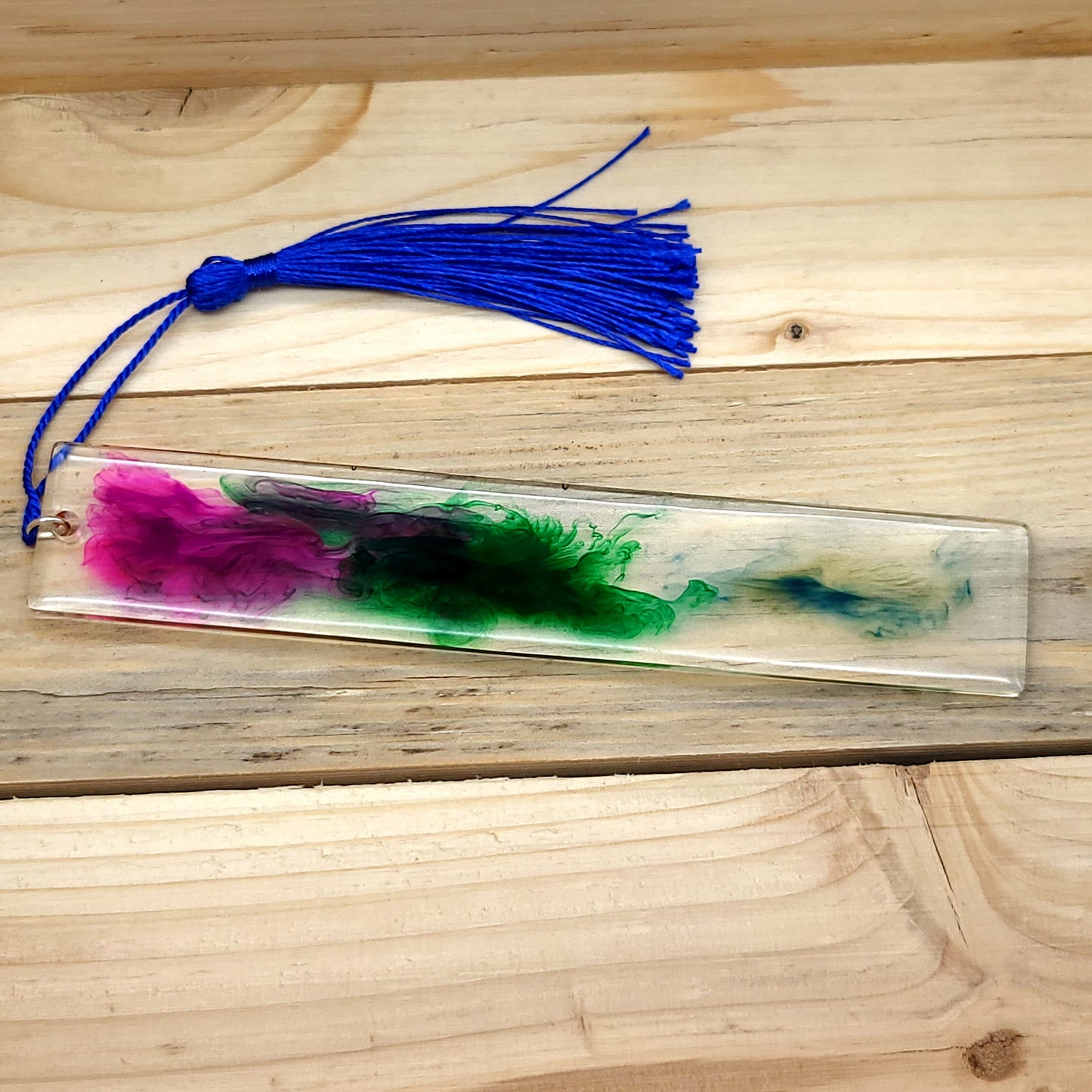 MARQUES PAGES EN PLAQUE RECTANGULAIRE + POMPON - DIVERS TAILLES & COLORIS UNIQUES, ARTISANAUX & ORIGINAUX