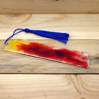 MARQUES PAGES EN PLAQUE RECTANGULAIRE + POMPON - DIVERS TAILLES & COLORIS UNIQUES, ARTISANAUX & ORIGINAUX