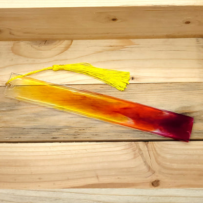 MARQUES PAGES EN PLAQUE RECTANGULAIRE + POMPON - DIVERS TAILLES & COLORIS UNIQUES, ARTISANAUX & ORIGINAUX