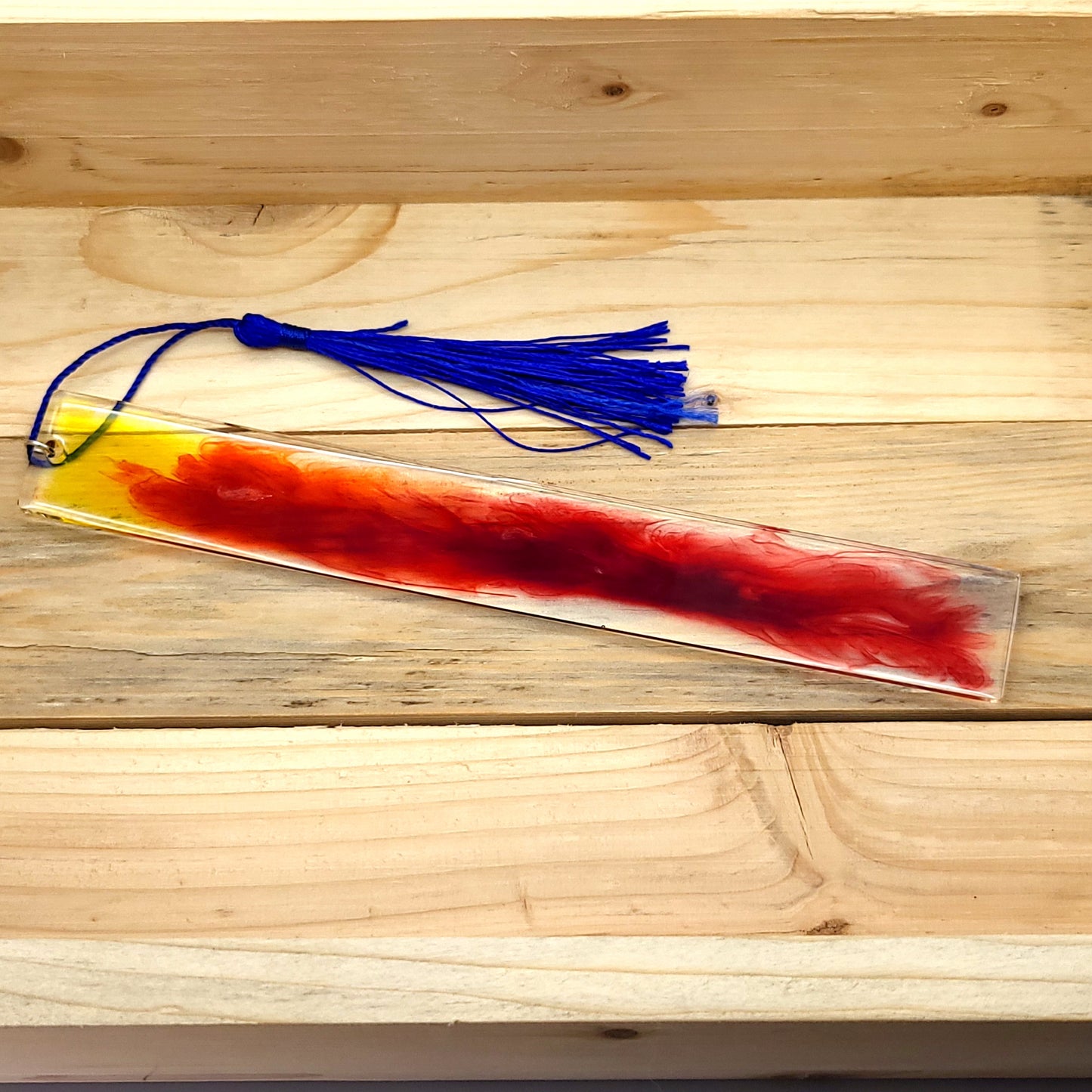 MARQUES PAGES EN PLAQUE RECTANGULAIRE + POMPON - DIVERS TAILLES & COLORIS UNIQUES, ARTISANAUX & ORIGINAUX