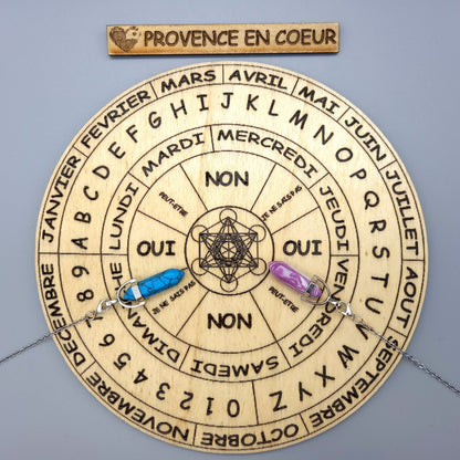 DIVERS PENDULES FANTAISIES DE RADIESTHÉSIE EN RÉSINE MULTICOLORES