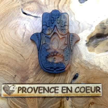 MAGNETS 2D GRANDE MAIN DE FATMA EN RÉSINE - COLORIS AU CHOIX - UNIQUES, ARTISANAUX & ORIGINAUX