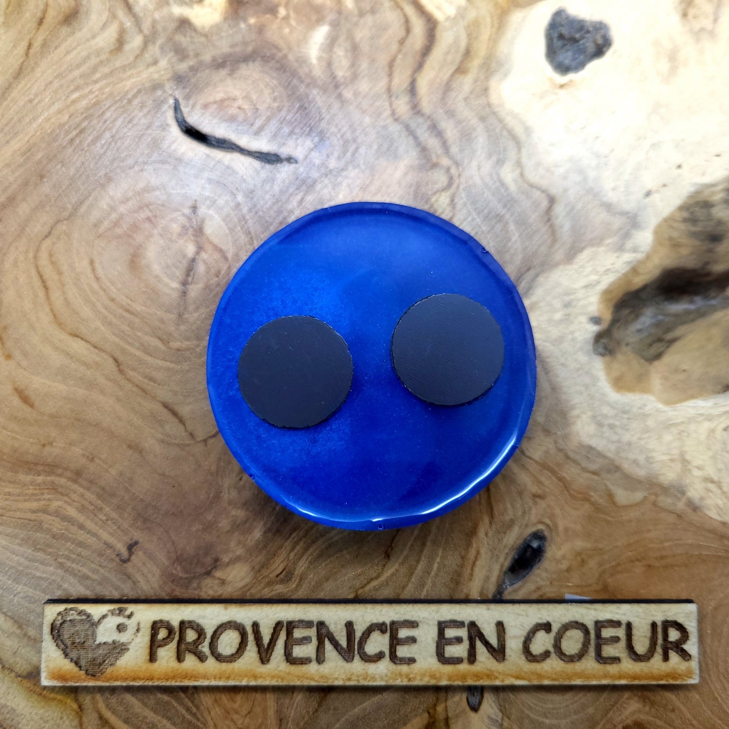 MAGNETS DUO SOLEIL + LUNE EN RÉSINE 2D - COLORIS AU CHOIX - UNIQUES, ARTISANAUX & ORIGINAUX