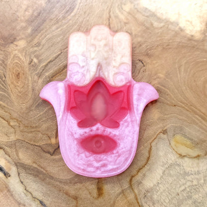 MAGNETS 2D GRANDE MAIN DE FATMA EN RÉSINE - COLORIS AU CHOIX - UNIQUES, ARTISANAUX & ORIGINAUX