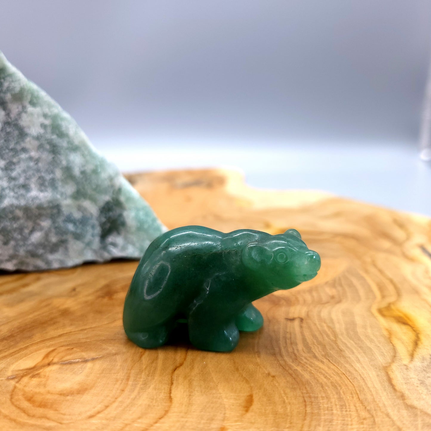 PETITS OURS ANIMAUX EN PIERRES ET FORMES AU CHOIX - SCULPTURES UNIQUES & ARTISANALES