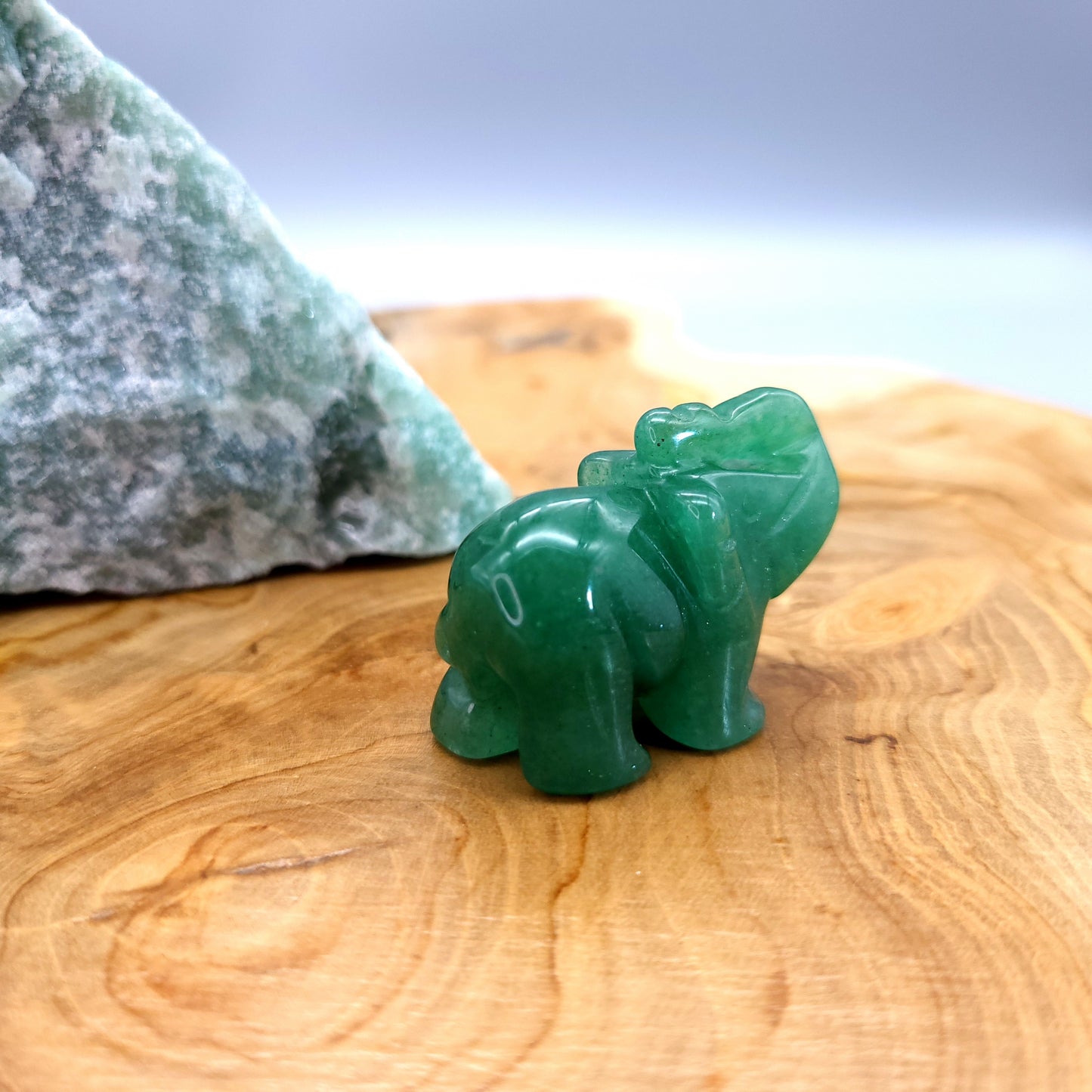 PETITS ÉLÉPHANTS ANIMAUX EN PIERRES AU CHOIX - SCULPTURES UNIQUES & ARTISANALES