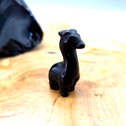 GIRAFES et GIRAFONS ANIMAUX EN PIERRES AU CHOIX - SCULPTURES UNIQUES & ARTISANALES