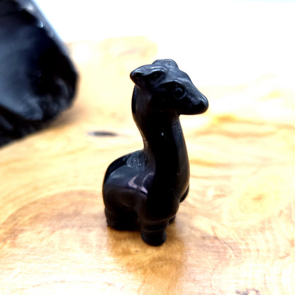 GIRAFES et GIRAFONS ANIMAUX EN PIERRES AU CHOIX - SCULPTURES UNIQUES & ARTISANALES