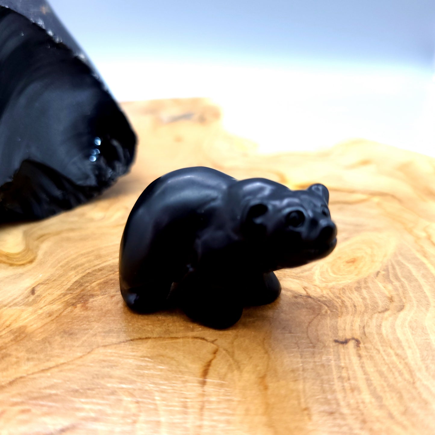 PETITS OURS ANIMAUX EN PIERRES ET FORMES AU CHOIX - SCULPTURES UNIQUES & ARTISANALES