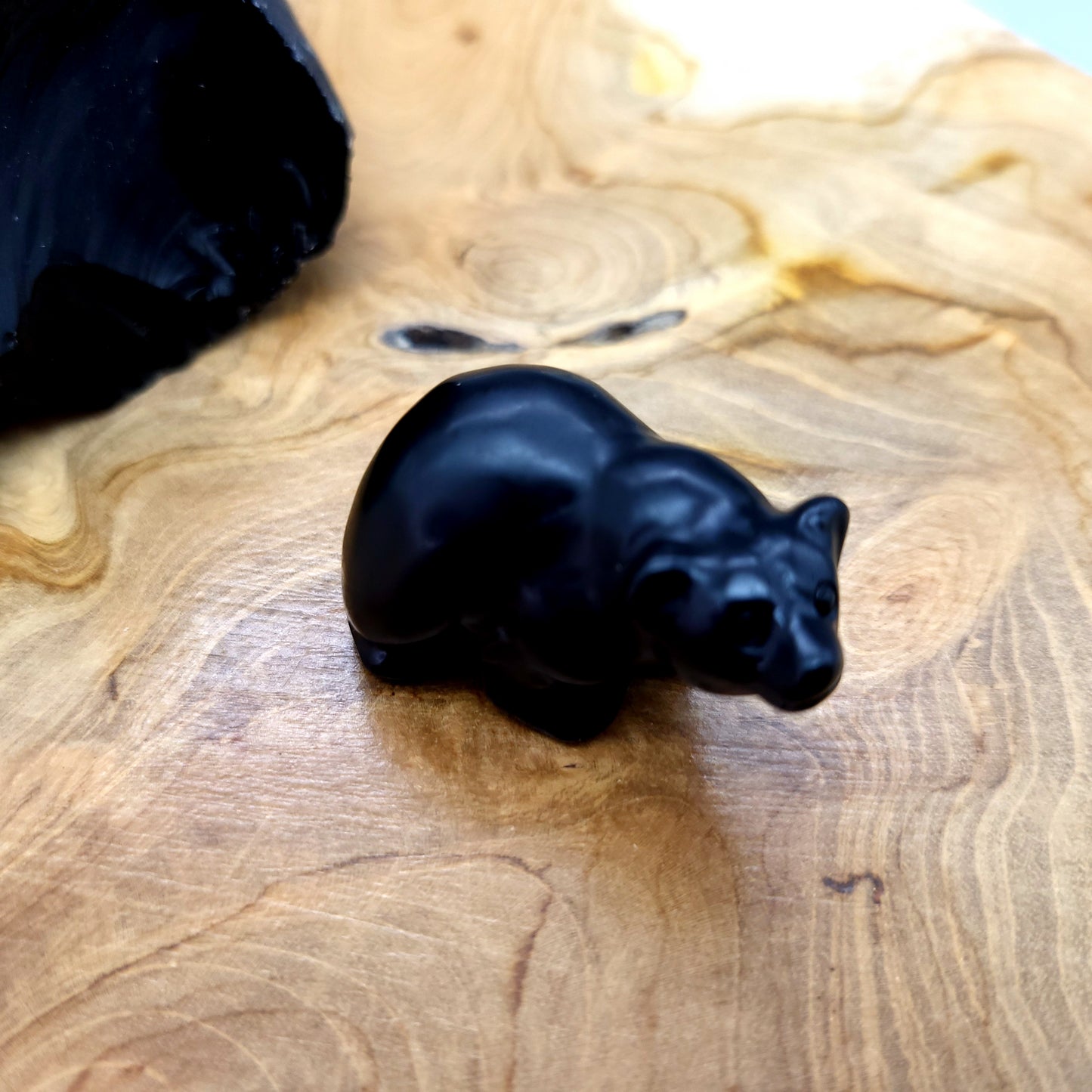 PETITS OURS ANIMAUX EN PIERRES ET FORMES AU CHOIX - SCULPTURES UNIQUES & ARTISANALES