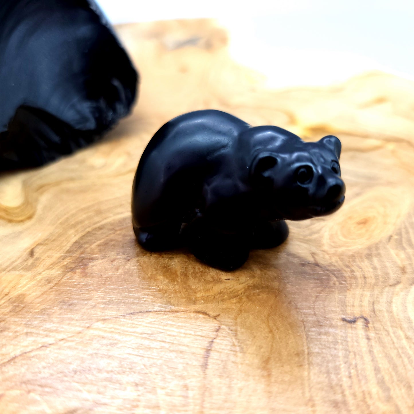PETITS OURS ANIMAUX EN PIERRES ET FORMES AU CHOIX - SCULPTURES UNIQUES & ARTISANALES