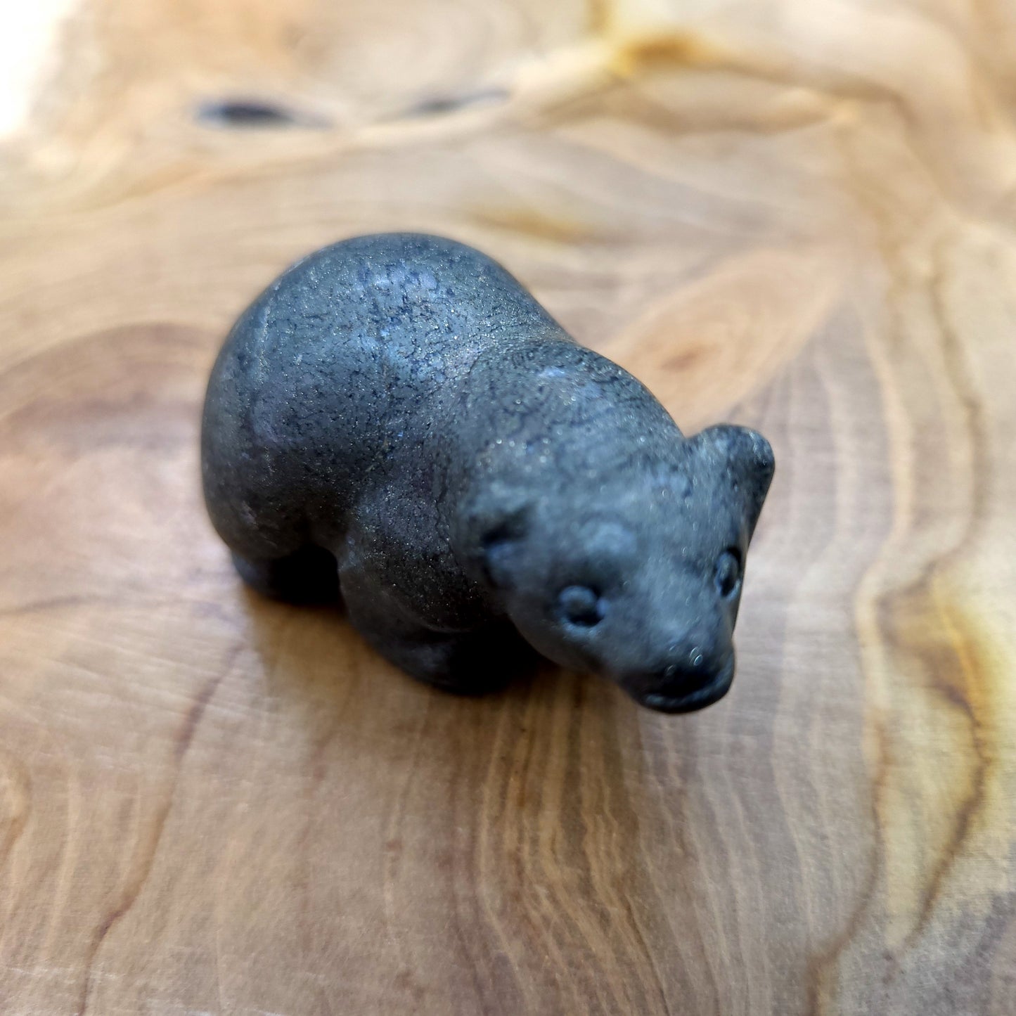 PETITS OURS ANIMAUX EN PIERRES ET FORMES AU CHOIX - SCULPTURES UNIQUES & ARTISANALES